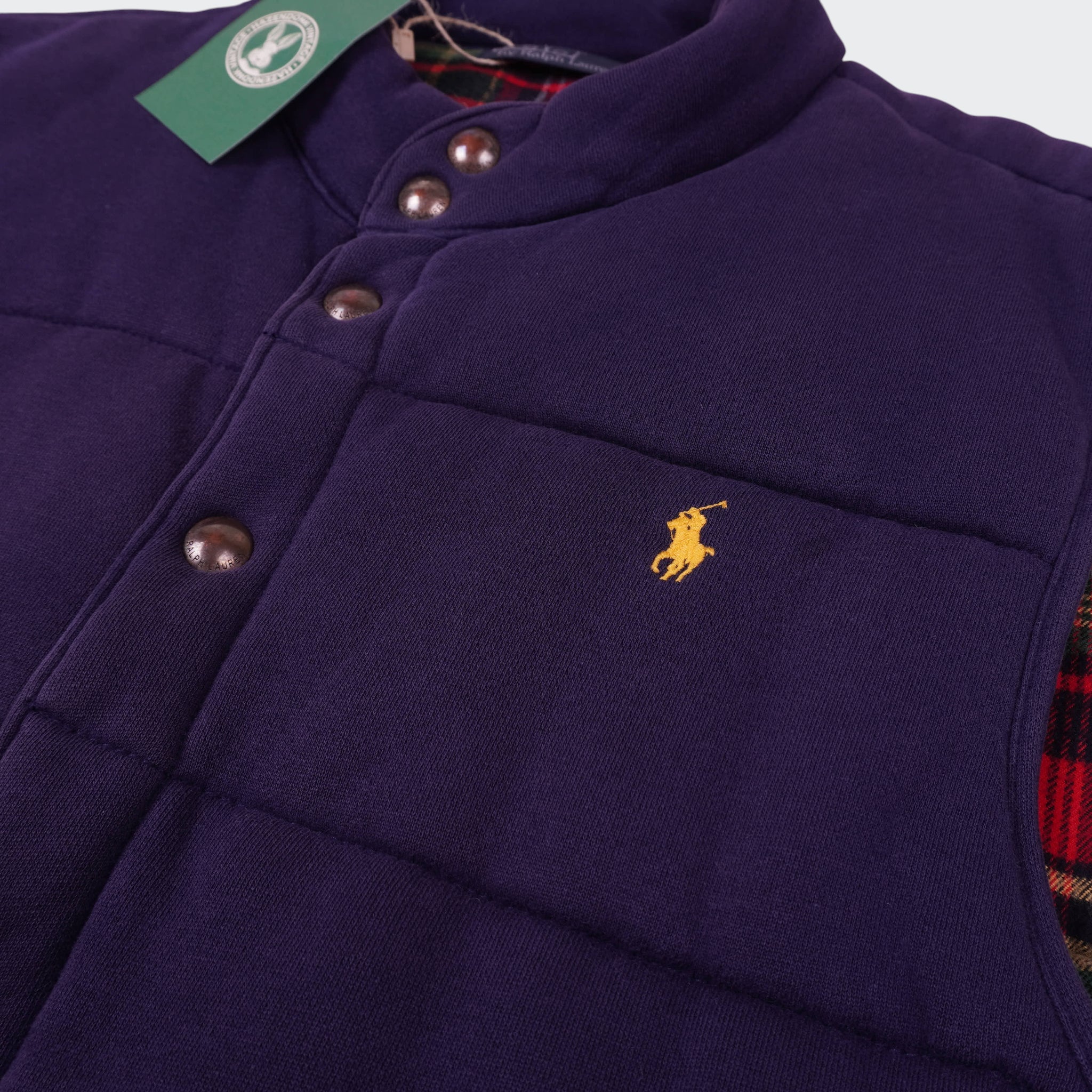 Ralph Lauren Navy Puffer Vest - XL