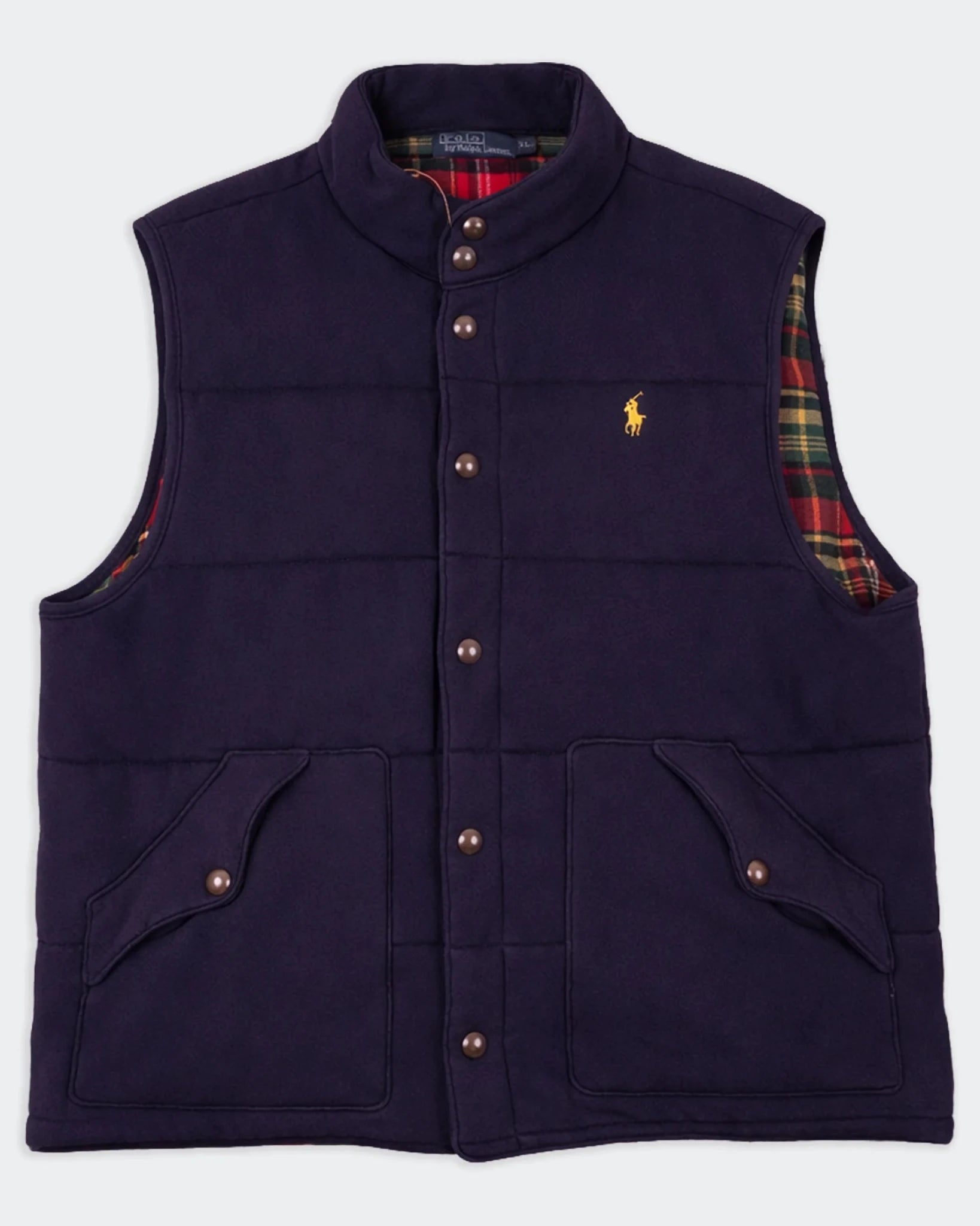 Ralph Lauren Navy Puffer Vest - XL