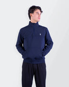 Ralph Lauren Navy Quarter - zip Sweater - M