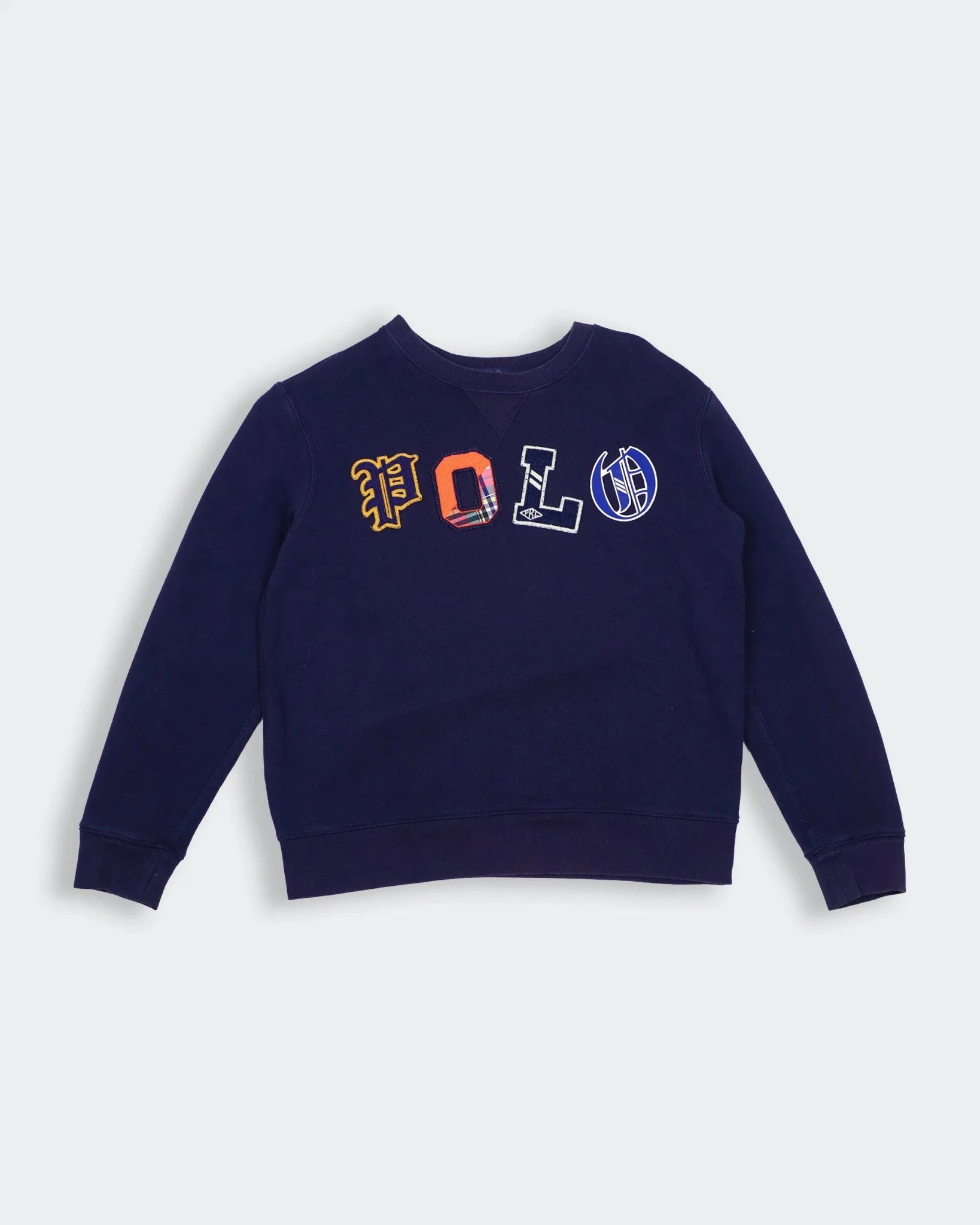 Ralph Lauren Navy Sweater Cotton S