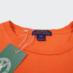 Ralph Lauren Orange Cotton T-Shirt - XL