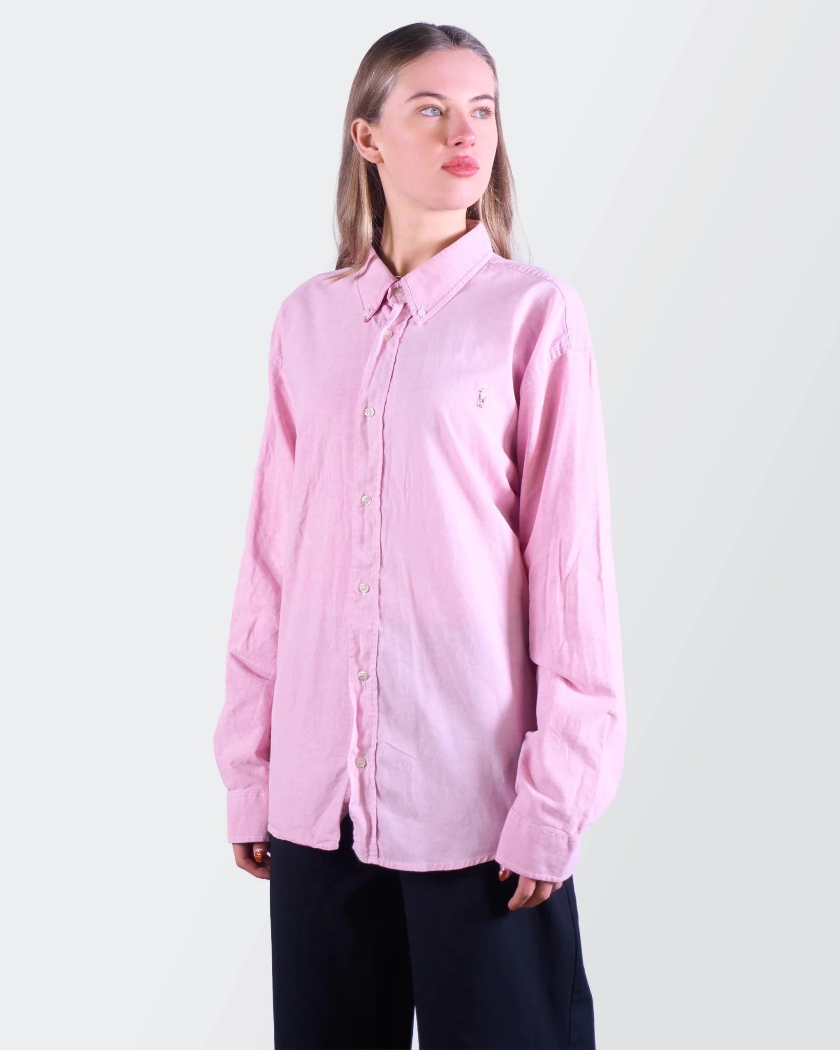 Ralph Lauren Pink Button - Up Shirt - L