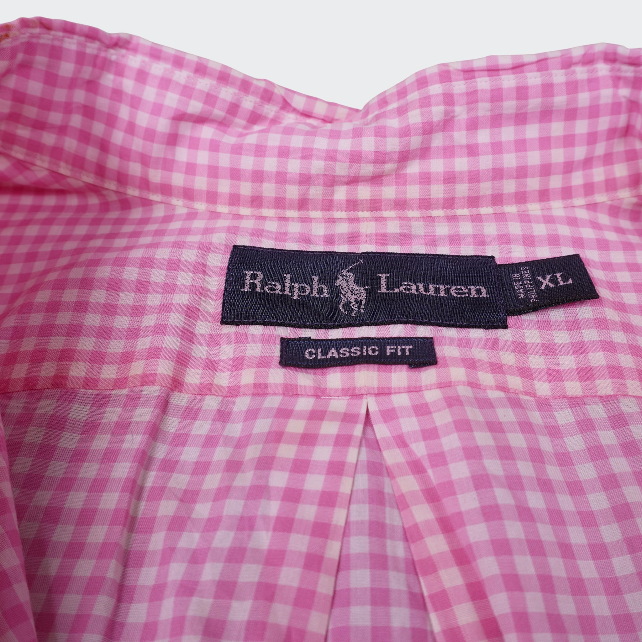 Ralph Lauren Pink Cotton Button - Down Shirt - XL