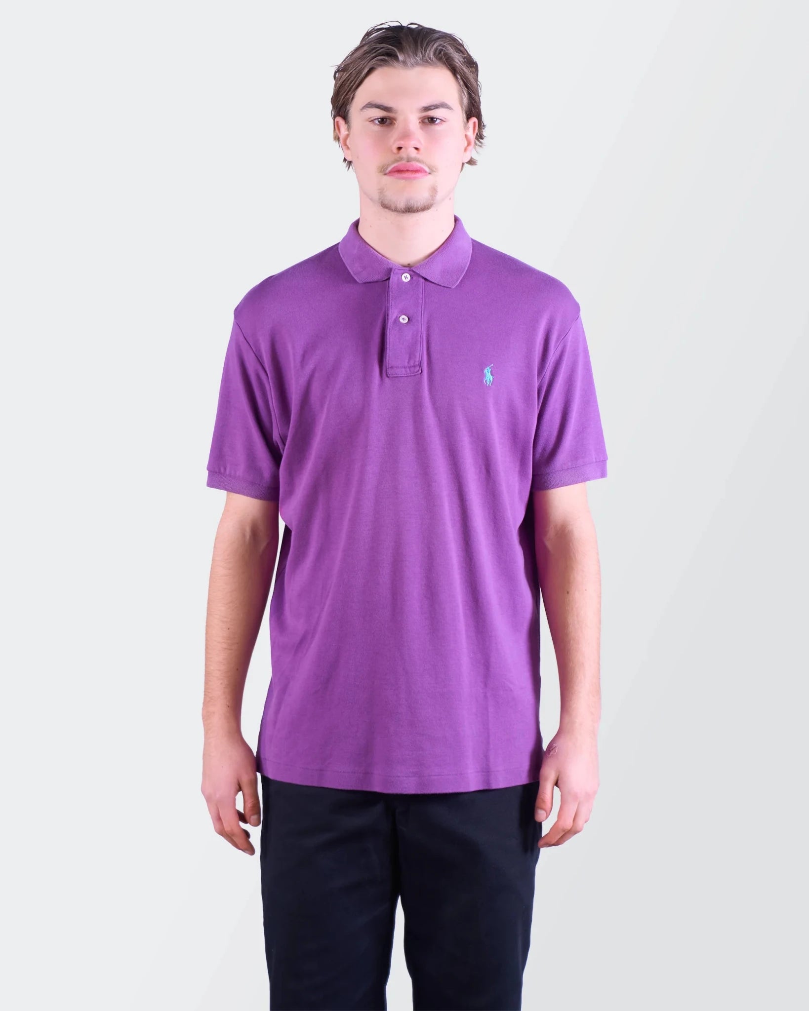 Ralph Lauren Purple Polo Shirt M