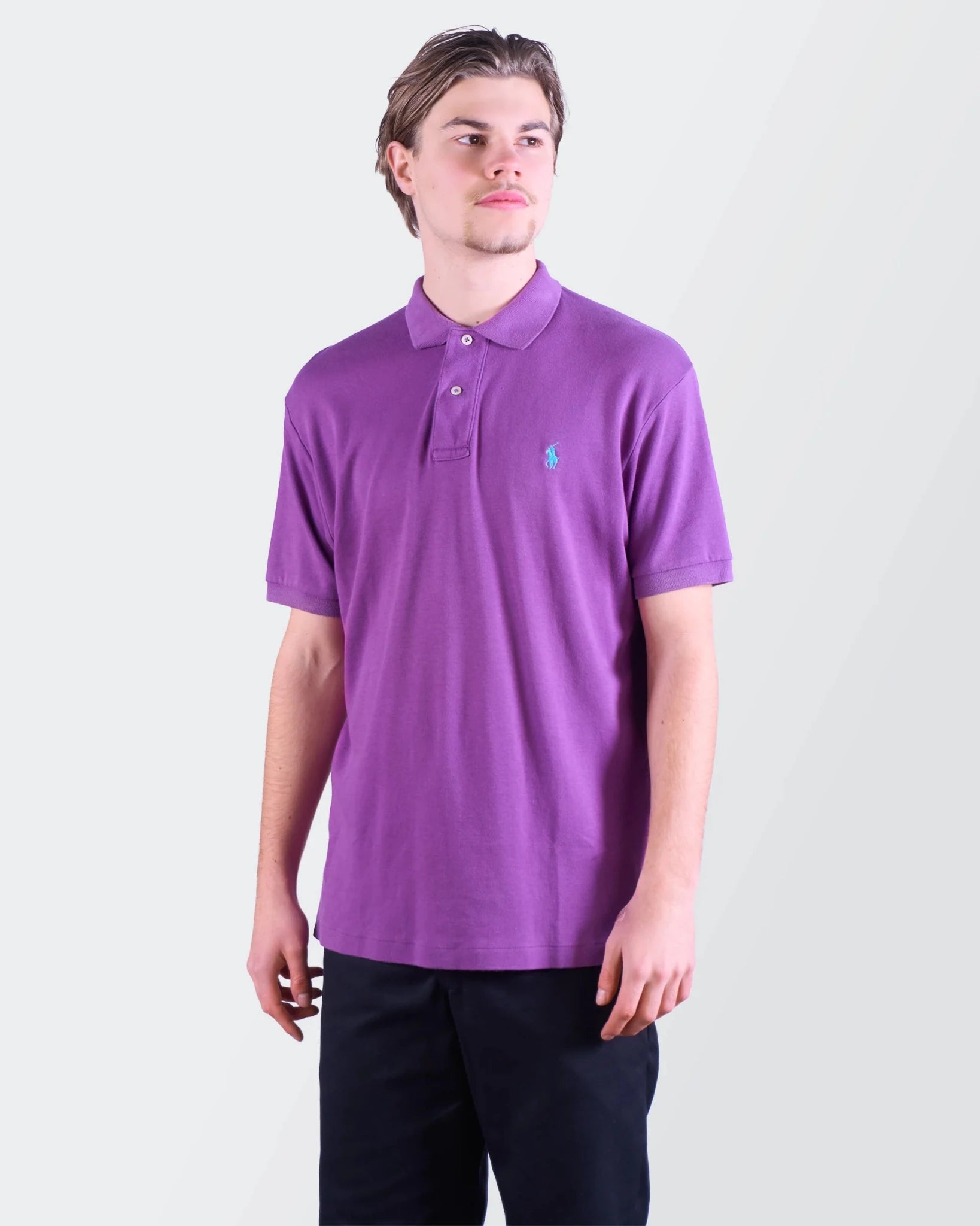 Ralph Lauren Purple Polo Shirt M