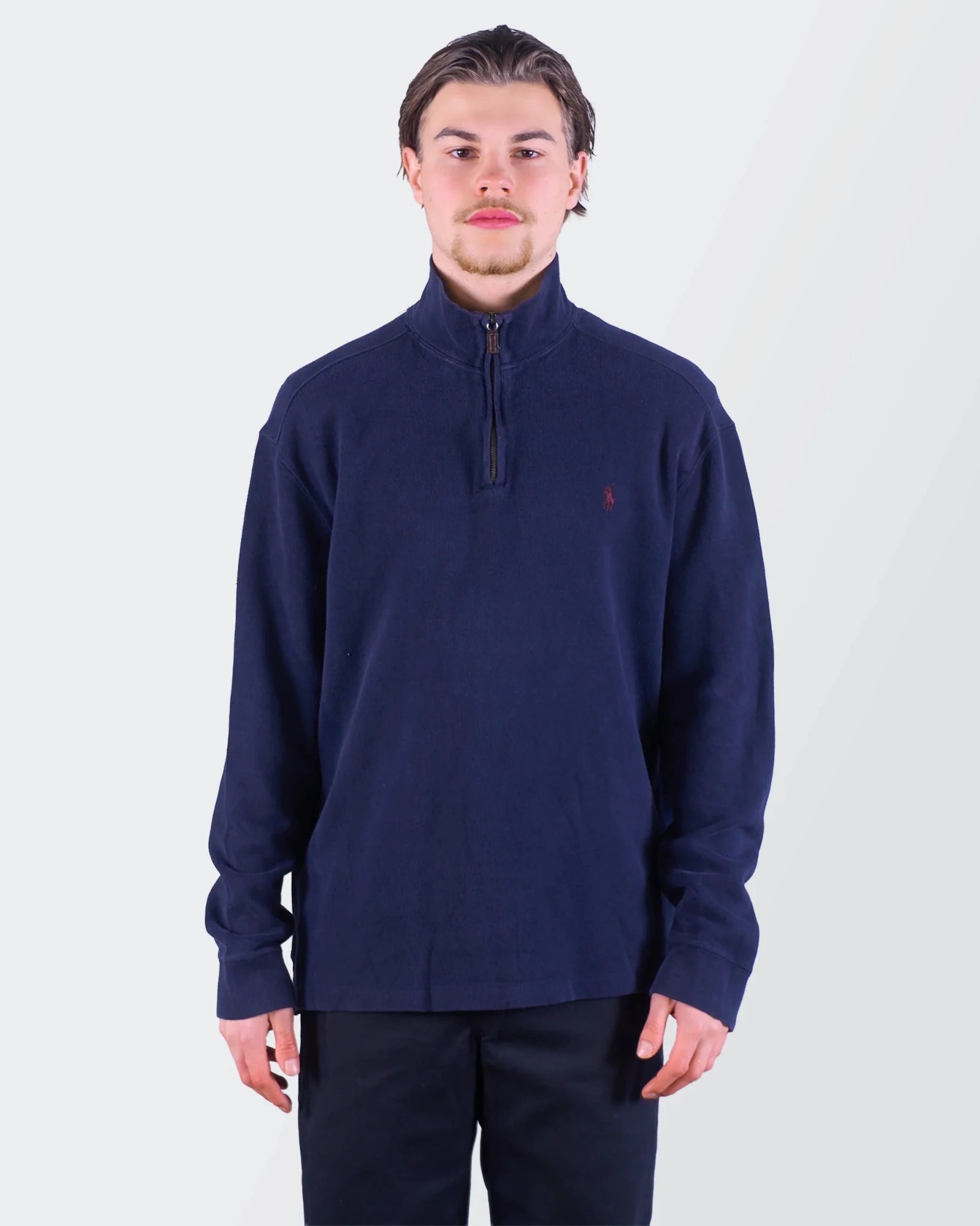 Ralph Lauren Quarter - Zip Sweater - L
