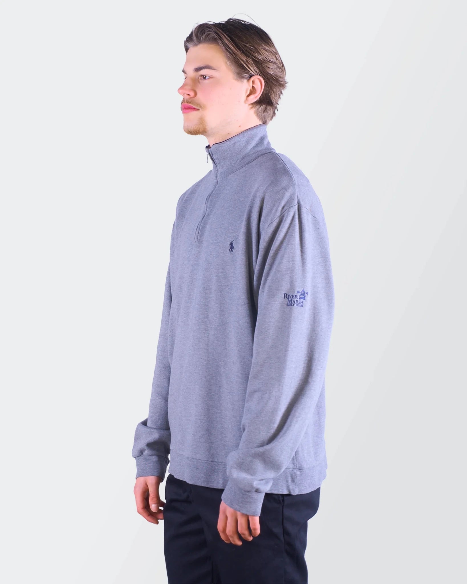 Ralph Lauren Quarter - Zip Sweater - L
