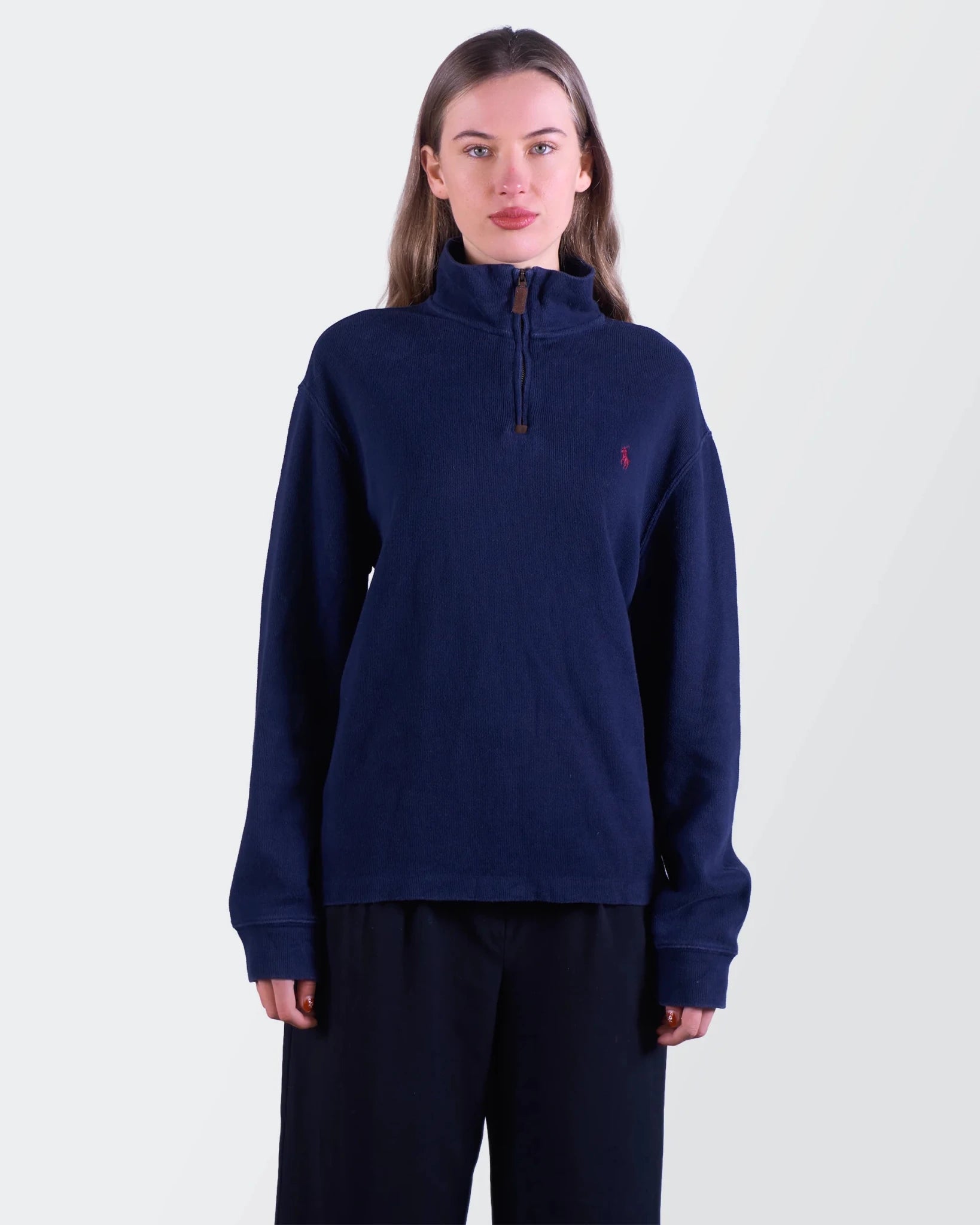 Ralph Lauren Quarter - zip Sweater - M