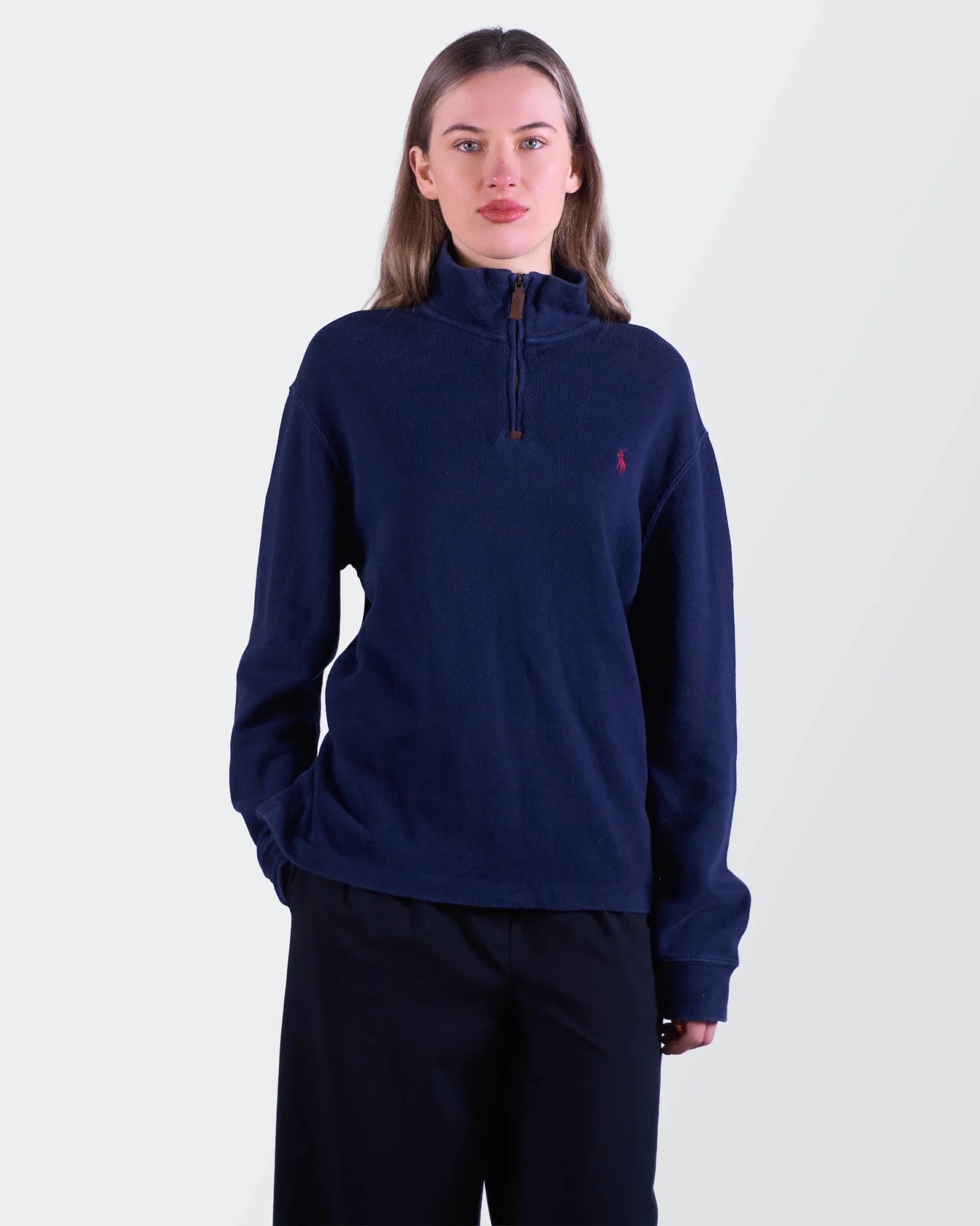 Ralph Lauren Quarter - zip Sweater - M