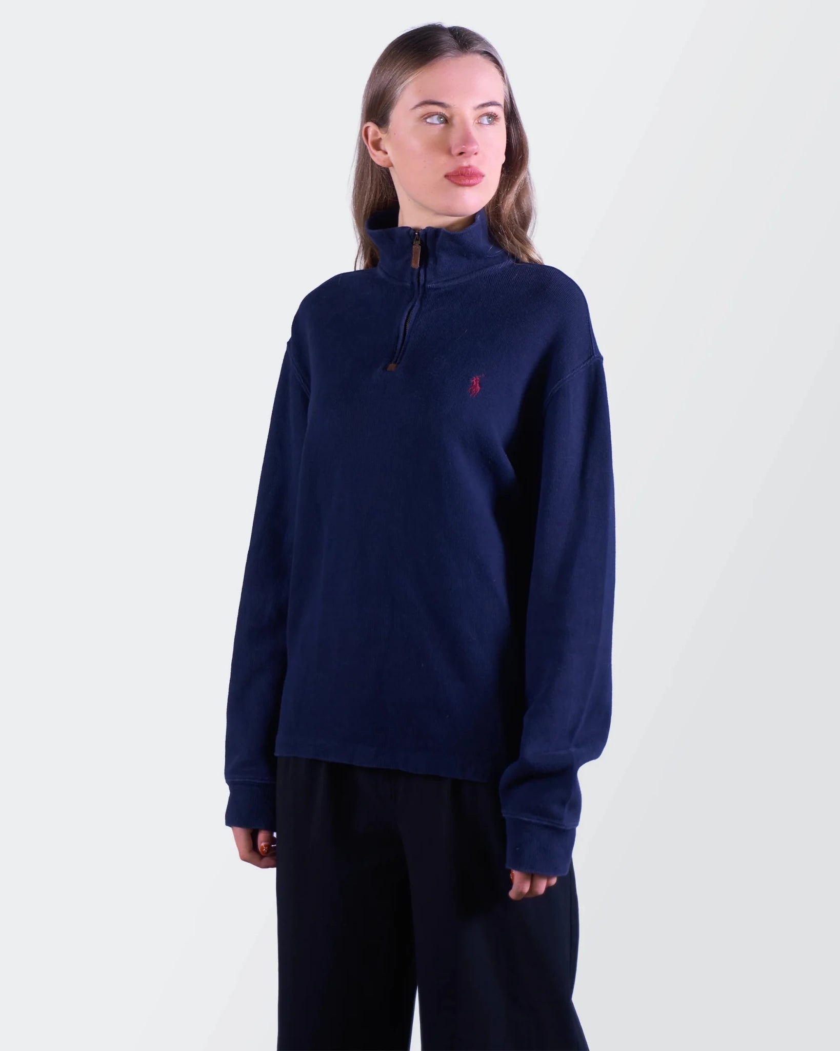 Ralph Lauren Quarter - zip Sweater - M
