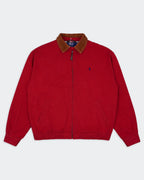 Ralph Lauren Red Cotton Harrington Jacket - L