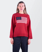 Ralph Lauren Red Flag Sweater S