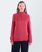 Ralph Lauren Red Quarter - zip Sweater - S