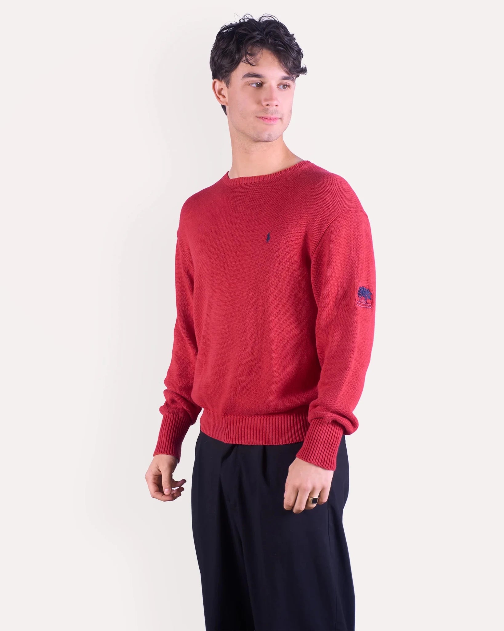 Ralph Lauren Red Sweater L