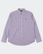 Ralph Lauren White Button - Down Shirt - L