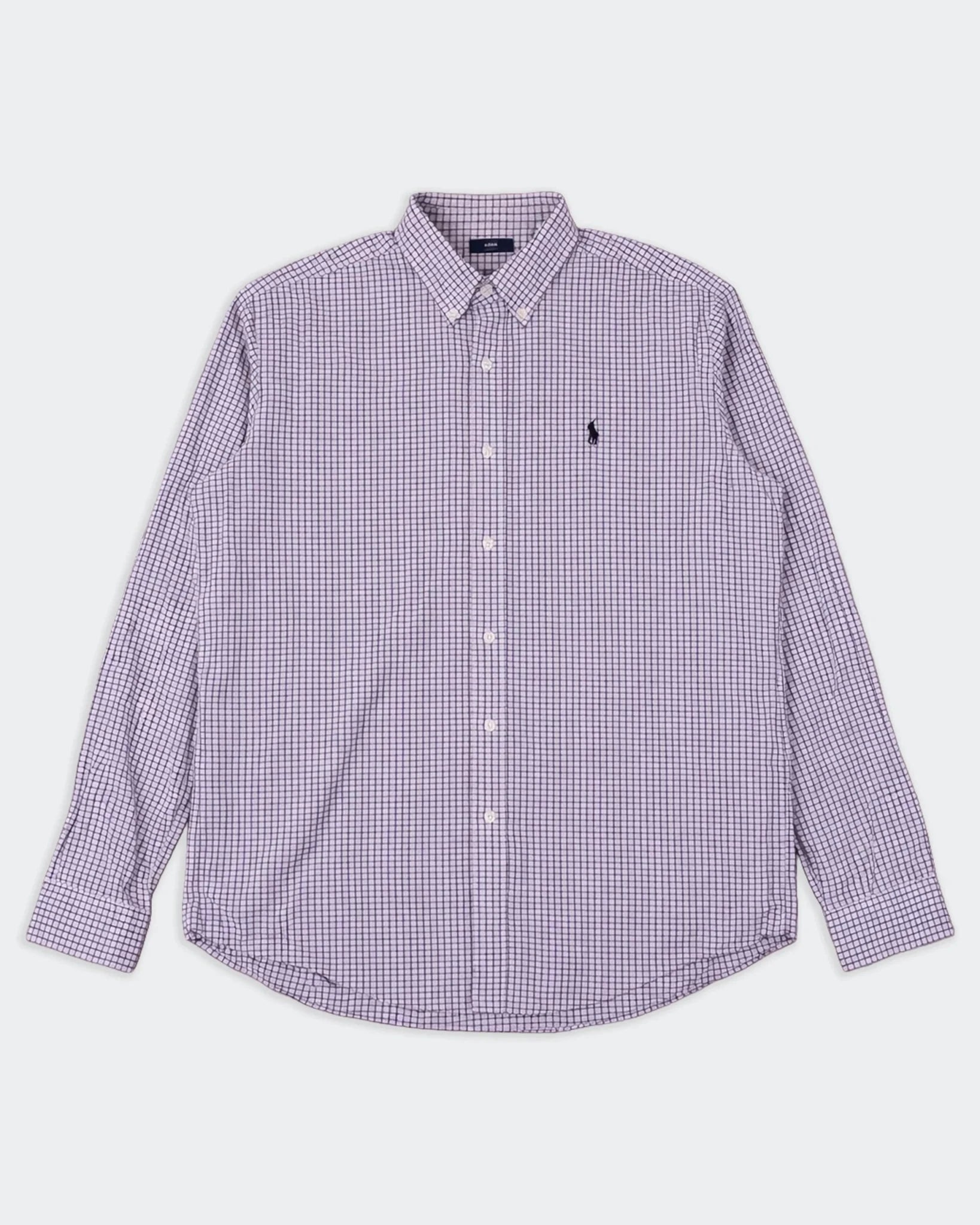 Ralph Lauren White Button - Down Shirt - L