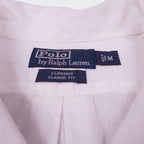 Ralph Lauren White Cotton Button - Up Shirt - M