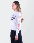 Ralph Lauren White Cotton Crewneck Sweater - S