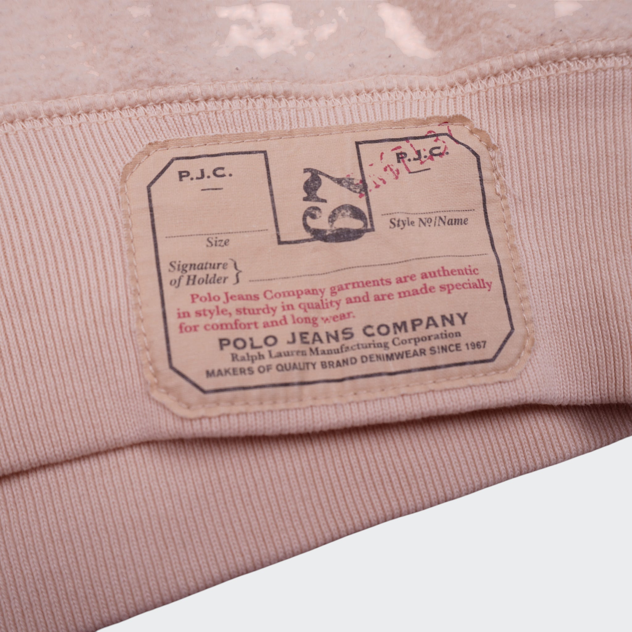 Ralph Lauren White Cotton Hoodie - L