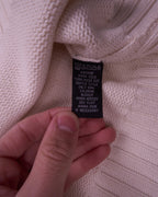 Ralph Lauren White Crewneck Jumper - XL