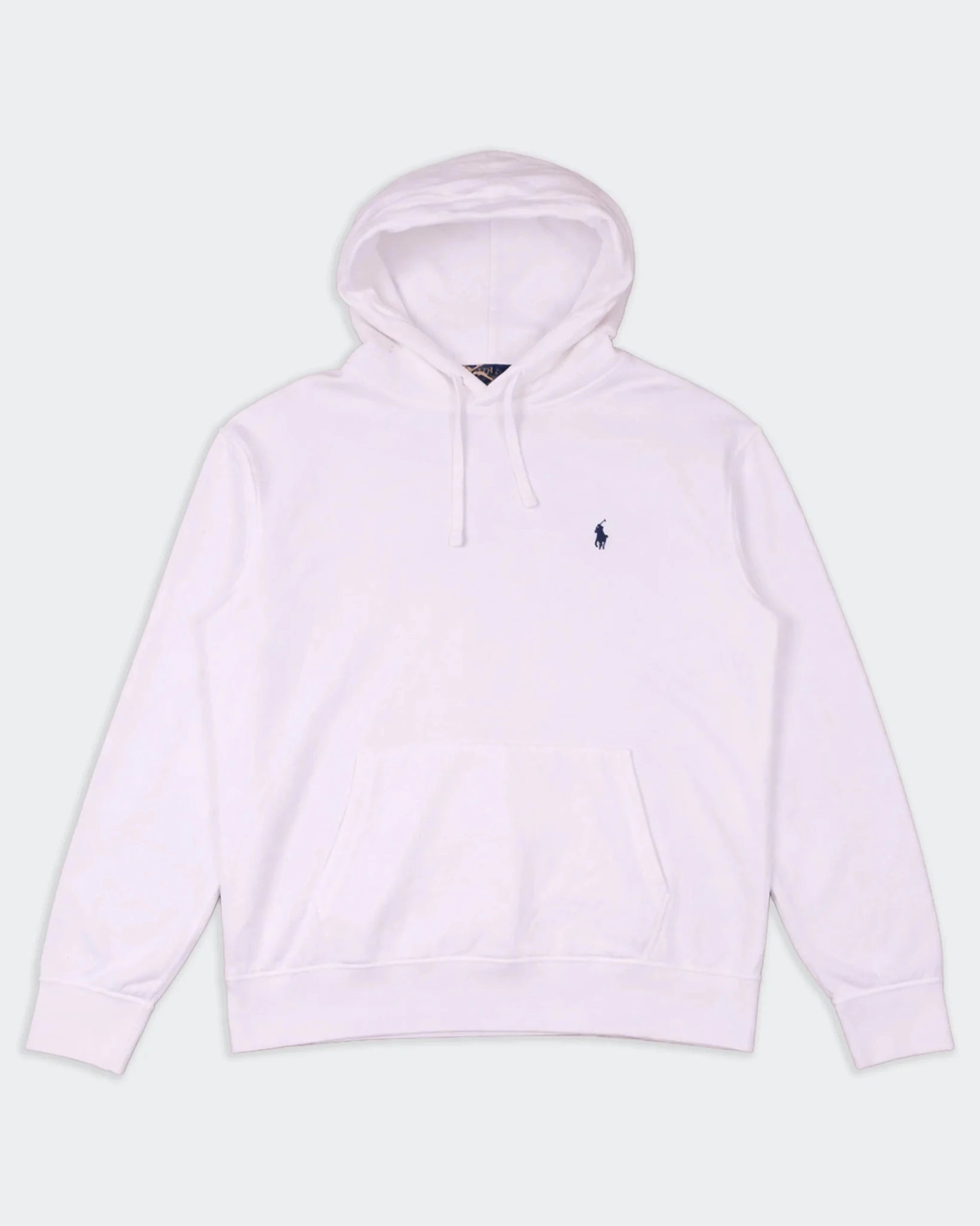 Ralph Lauren White Hoodie - L