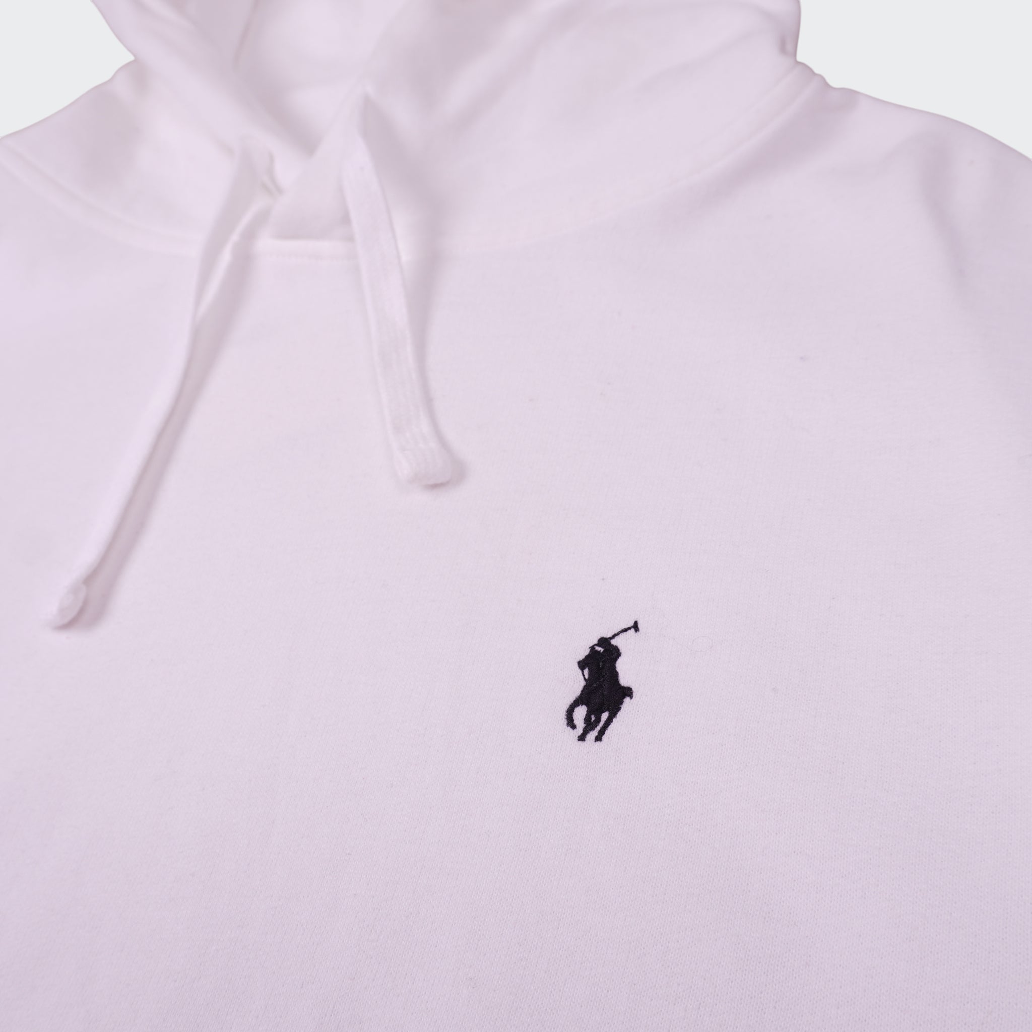 Ralph Lauren White Hoodie - L