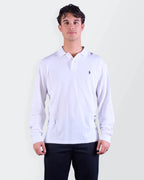 Ralph Lauren White Long Sleeve Polo Shirt M