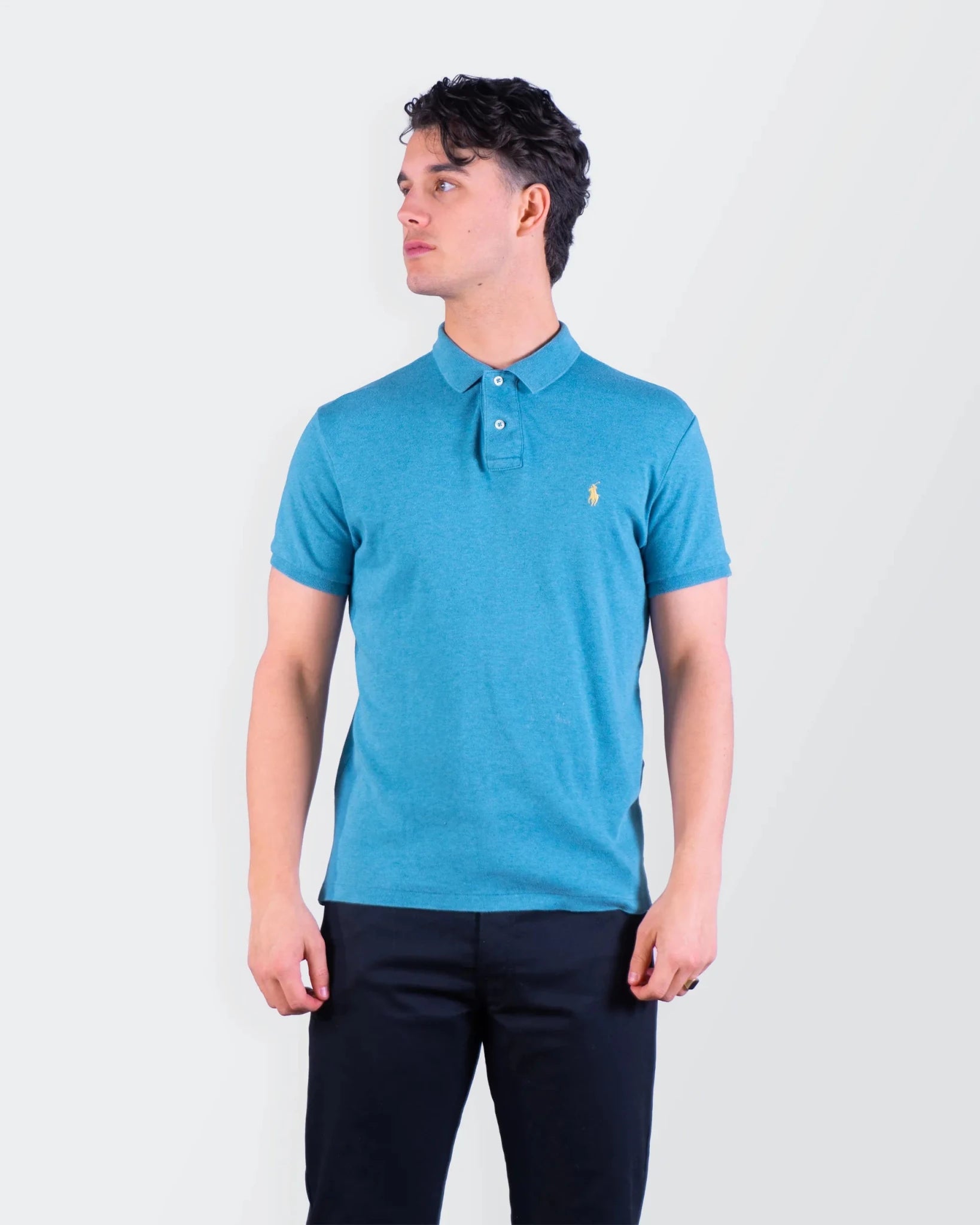 Ralph Lauren White Polo Shirt - S