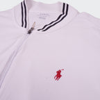 Ralph Lauren White Track Jacket - L