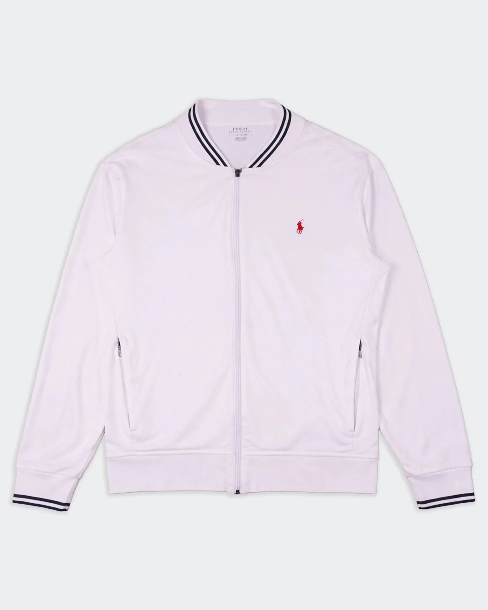 Ralph Lauren White Track Jacket - L