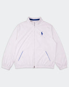 Ralph Lauren White Windbreaker Jacket - XXL