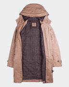 Rare Burberry 2000's Beige Cotton Duffle Coat - M