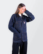 Rare Carhartt Blue Chore Coat M Denim