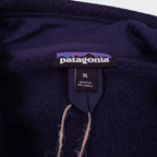Rare Patagonia Navy Fleece Quarter - zip Sweater - XL