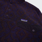 Rare Patagonia Navy Fleece Quarter - zip Sweater - XL