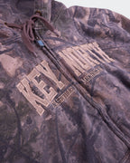 Realtree Style Camo Full - zip Hoodie - L