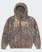 Realtree Style Camo Full - zip Hoodie - L