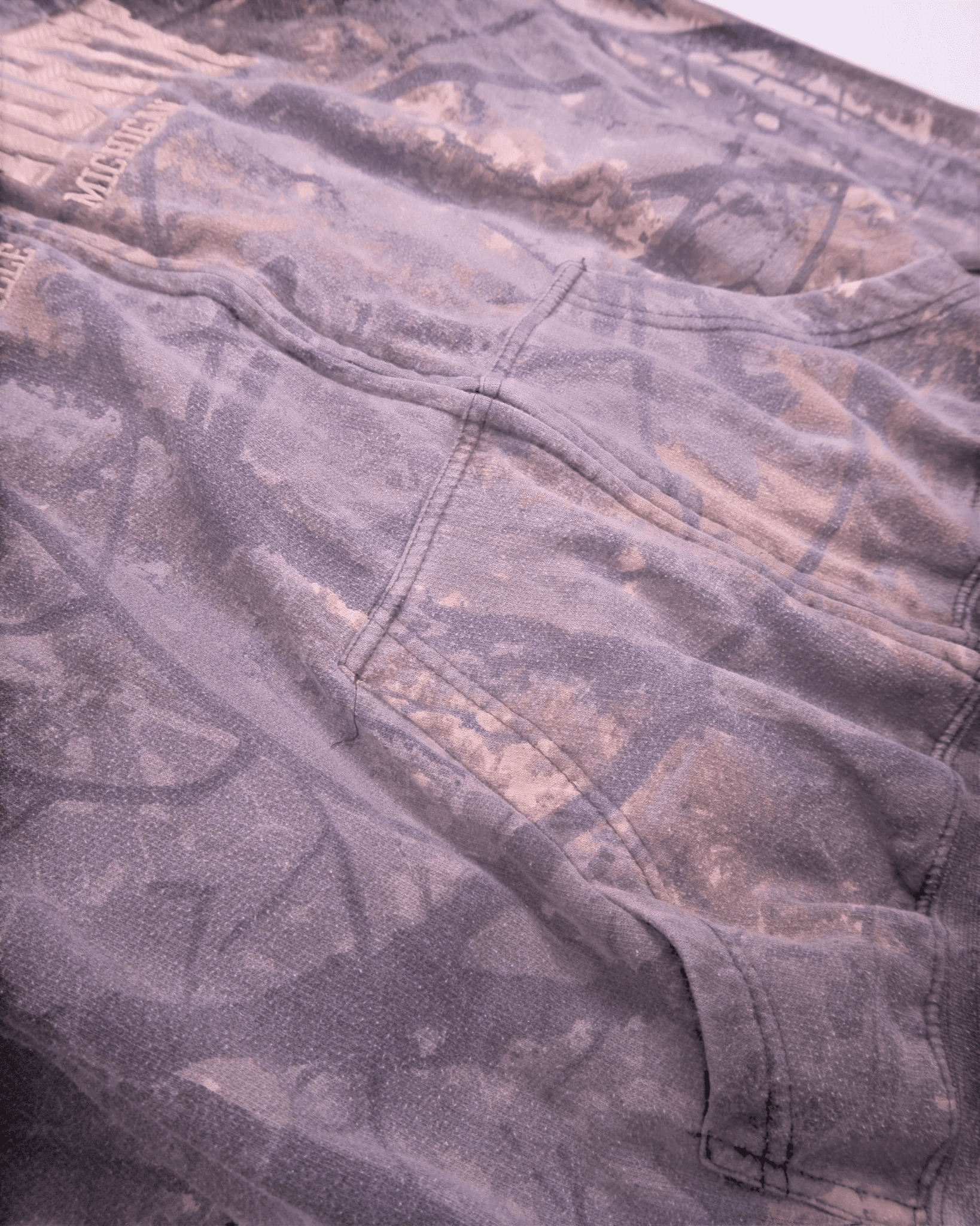 Realtree Style Camo Full - zip Hoodie - L