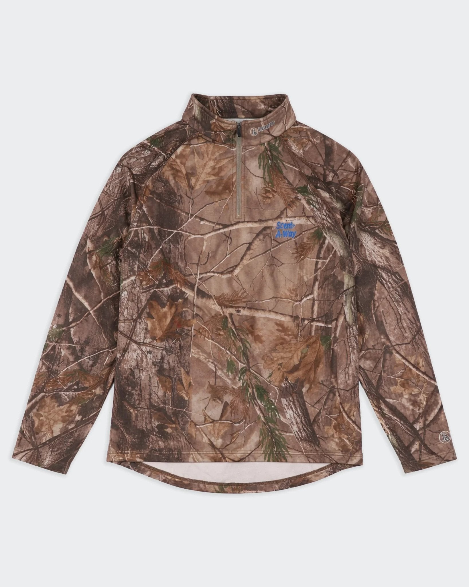 Realtree Style Camo Quarter - Zip Jumper - L