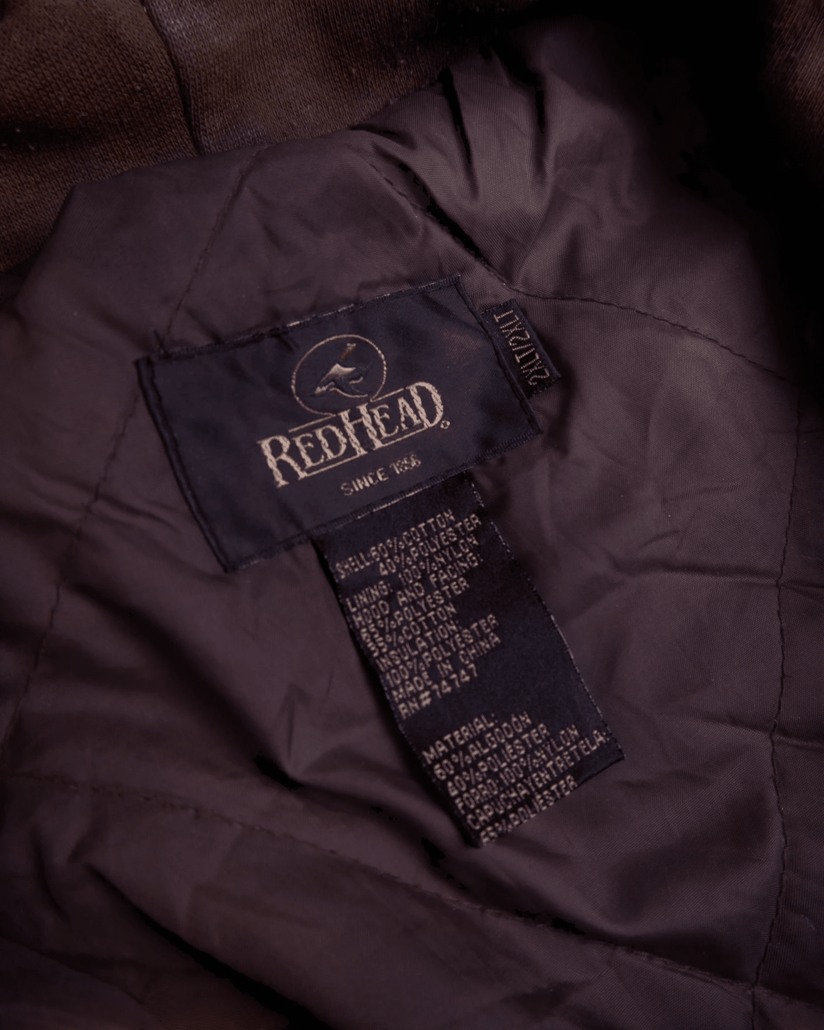 Redhead Brown Bomber Jacket - 2XL