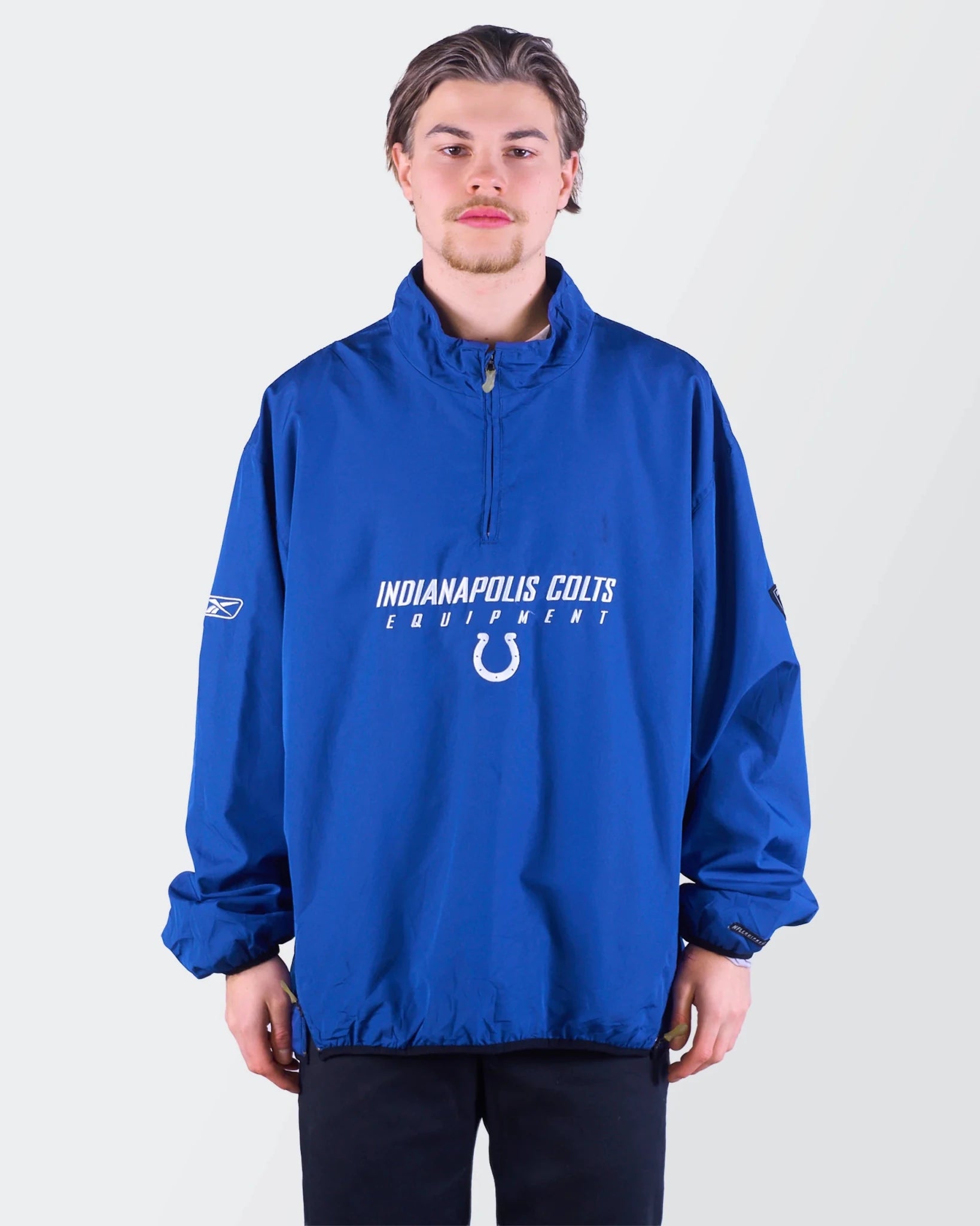 Reebok Blue Windbreaker Jacket - XL
