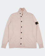 Stone Island Beige Button Cardigan - L