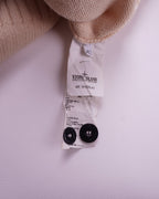 Stone Island Beige Wool Zip Cardigan - XL