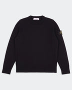 Stone Island Black Crewneck Sweater - M
