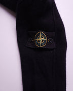 Stone Island Black Crewneck Sweater - M