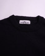 Stone Island Black Crewneck Sweater - M