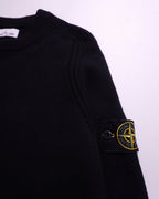 Stone Island Black Crewneck Sweater - S