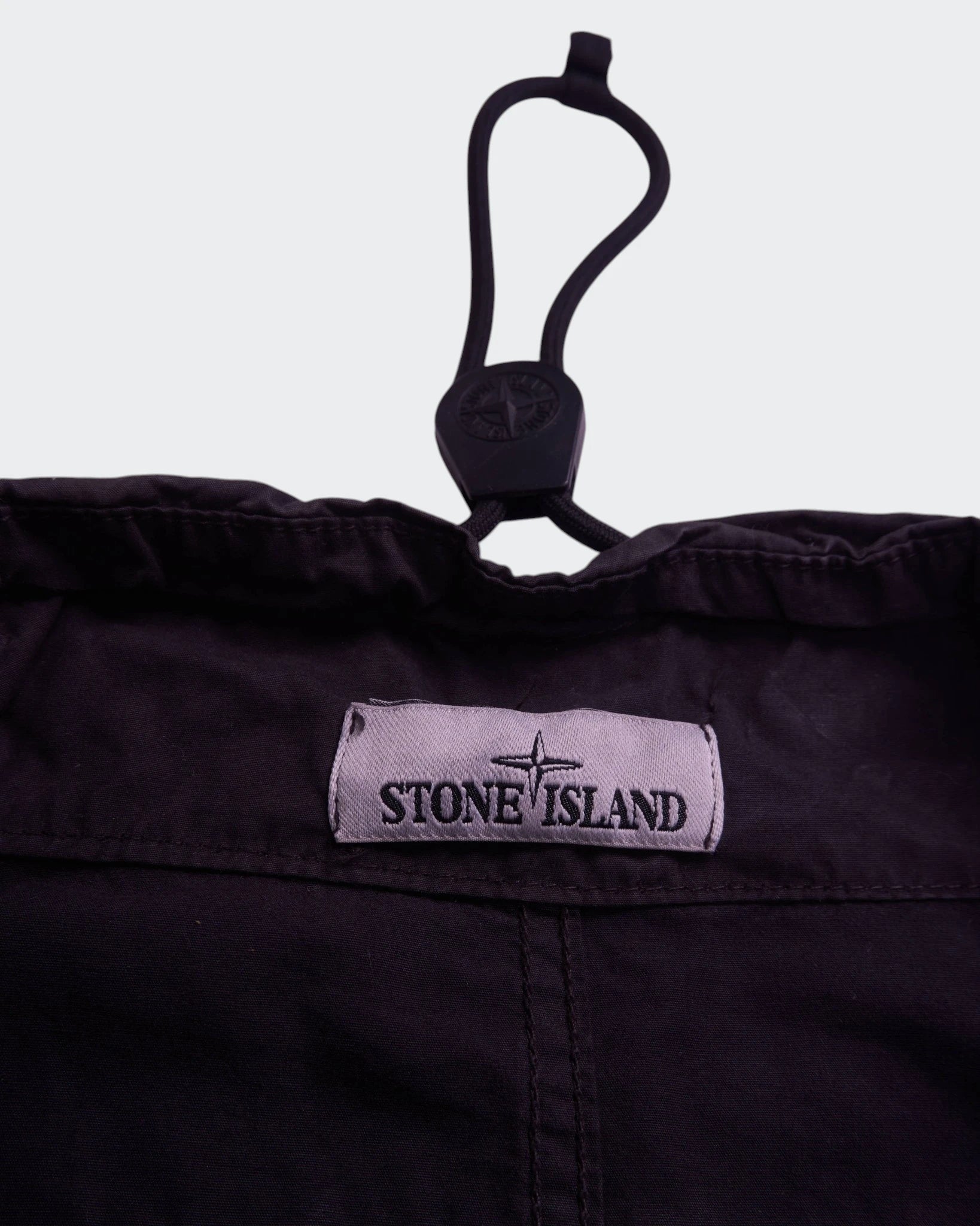 Stone Island Black Half - Zip Sweater - L
