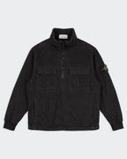 Stone Island Black Half - Zip Sweater - L
