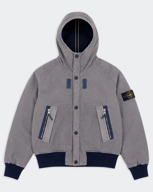 Stone Island Blue Bomber Jacket - M